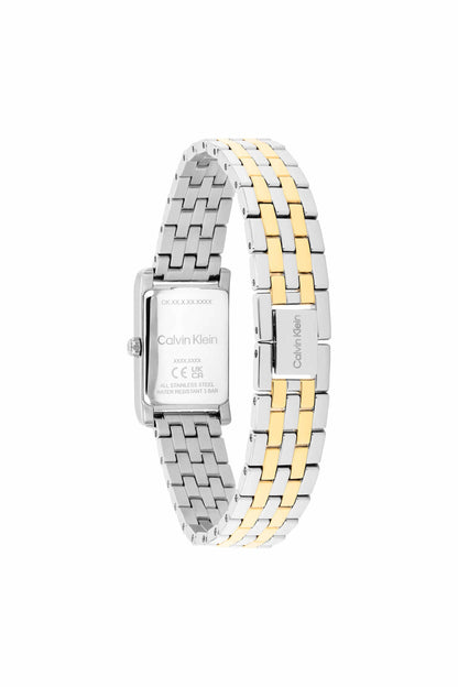 Ck Light Women Quartz White Dial Analog Stainless Steel Watch 25100199