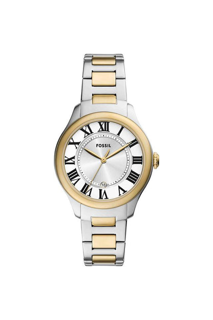 Gilmore 38 mm Silver Dial Stainless Steel Analogue Watch for Women - ES5396I