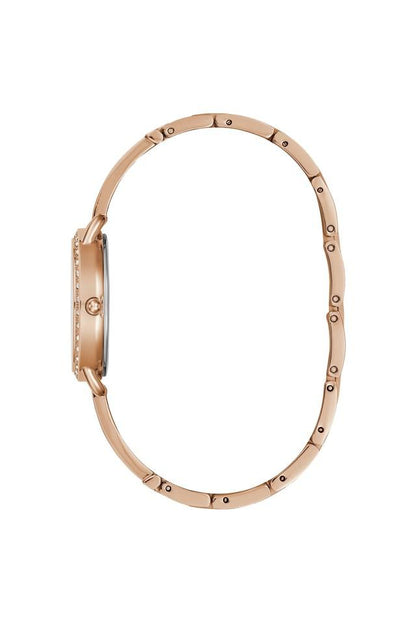 Womens 30 mm Bellini Rose Gold Dial Stainless Steel Analog Display Watch - GW0022L3