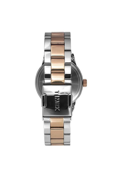 Timex Men E Class Quartz Black Dial Analog Stainless Steel Watch TWEG19919