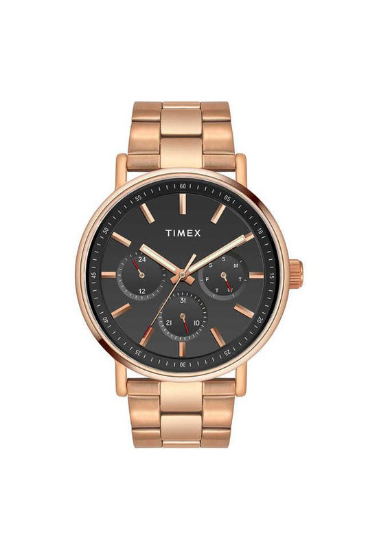TIMEX ANALOG BLACK DIAL MEN'S WATCH - TWEG20018