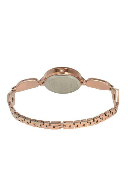 Fria 30 MM Mother of Pearl Brass Analog Watch For Women - TWEL15901