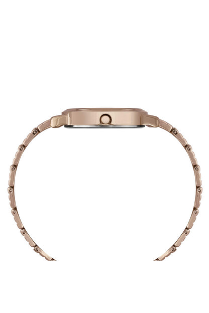 Fria Women Quartz Ivory Dial Analog Brass Watch TWEL23902
