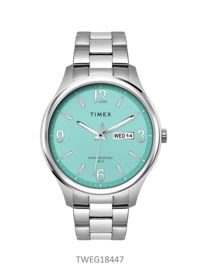 Timex Tiffany Blue Round Date/Day Dial Men's Watch TWEG18447
TWEG18447
