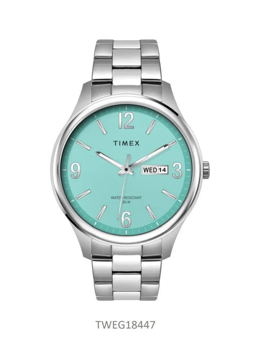 Timex Tiffany Blue Round Date/Day Dial Men's Watch TWEG18447
TWEG18447