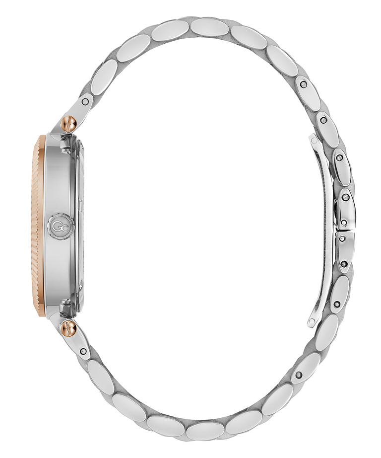 Guess Collection Flair White Round Dial Analog Women Watch Z01003L1MF