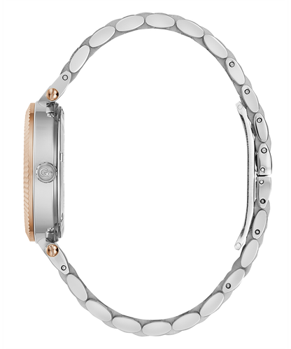Guess Collection Flair White Round Dial Analog Women Watch Z01003L1MF
