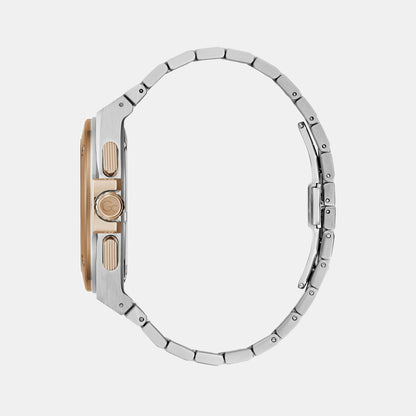 Idol Chrono Men Quartz Black Dial Chronograph Stainless Steel Watch Z33002G2MF