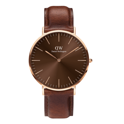 Classic St Mawes Amber Rose Gold