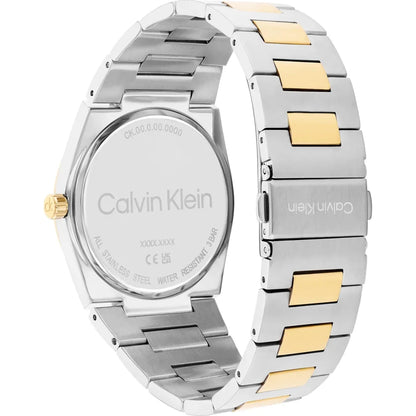 Empower Men Quartz Black Dial Analog Stainless Steel Watch 25200544
