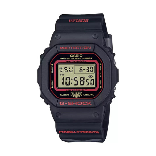 Casio G-Shock Kelvin Hoefler X Powell-Peralta Limited Men's Watch Shock Resistant, DW-5600KH-1DR-G1452