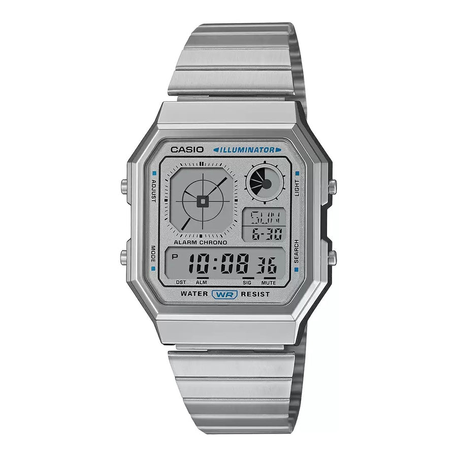 Casio Vintage Digital Unisex's Watch, A130WE-7ADF-D389
D389