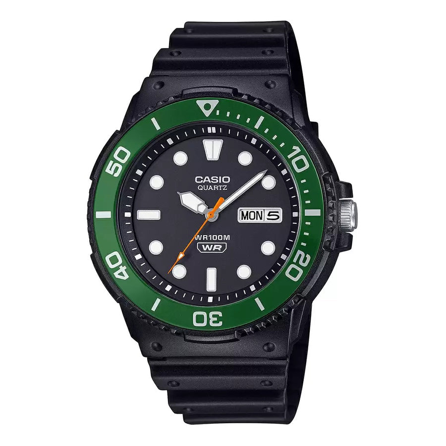Casio Youth Analog Black Yellow-Gold, MRW-230H-1E3VDF-A2404