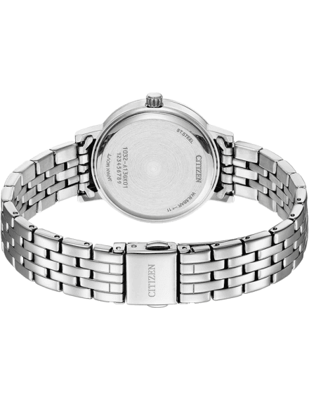 Basic Quartz Green Dial Stainless Steel Wrist Watch Watch for Women - EL3100-55Z
