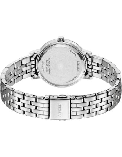 Basic Quartz Green Dial Stainless Steel Wrist Watch Watch for Women - EL3100-55Z