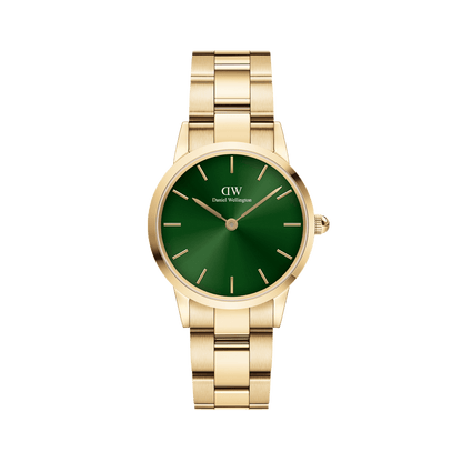 Iconic Link Emerald Gold