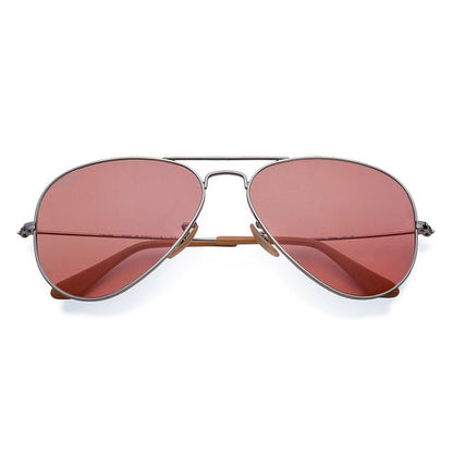 Ray Ban Aviator Classic Sunglasses RB3025 9065/V7 Silver/Photochromic 135mm