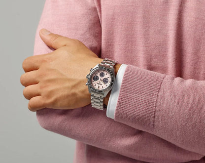 Prospex Speedtimer in Pale Pink