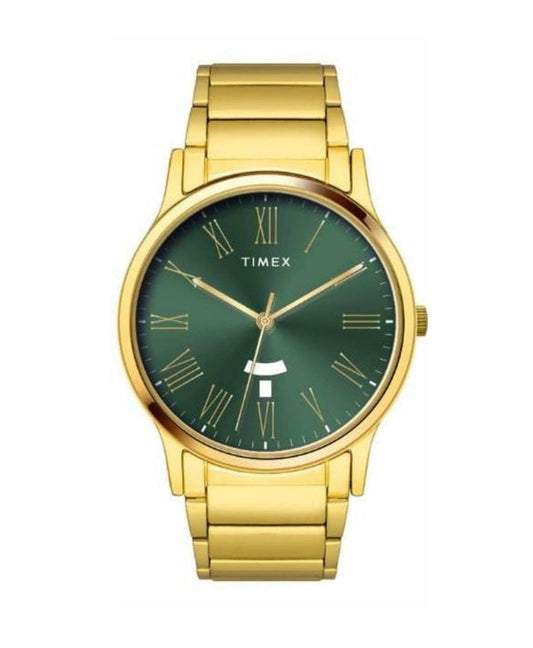 Timex Full Roman Green Dial Astrological Watch TW000R469