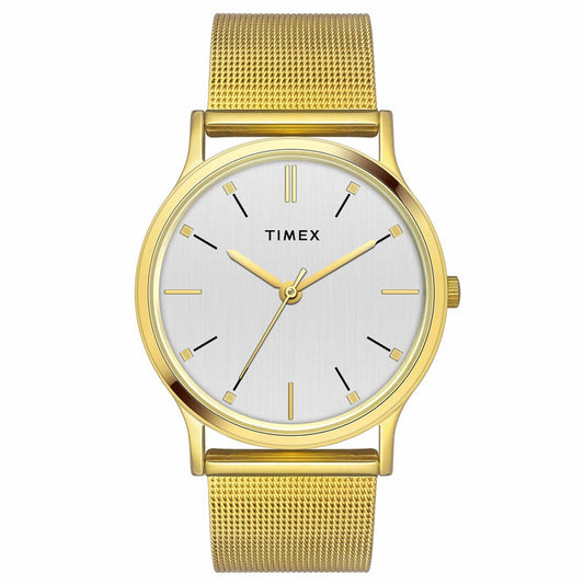 Timex Silver Dial Men Analog Watch