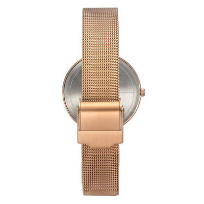 Timex Fashion Women's Pink Dial Round Case Multifunction Function Watch -TW000X242