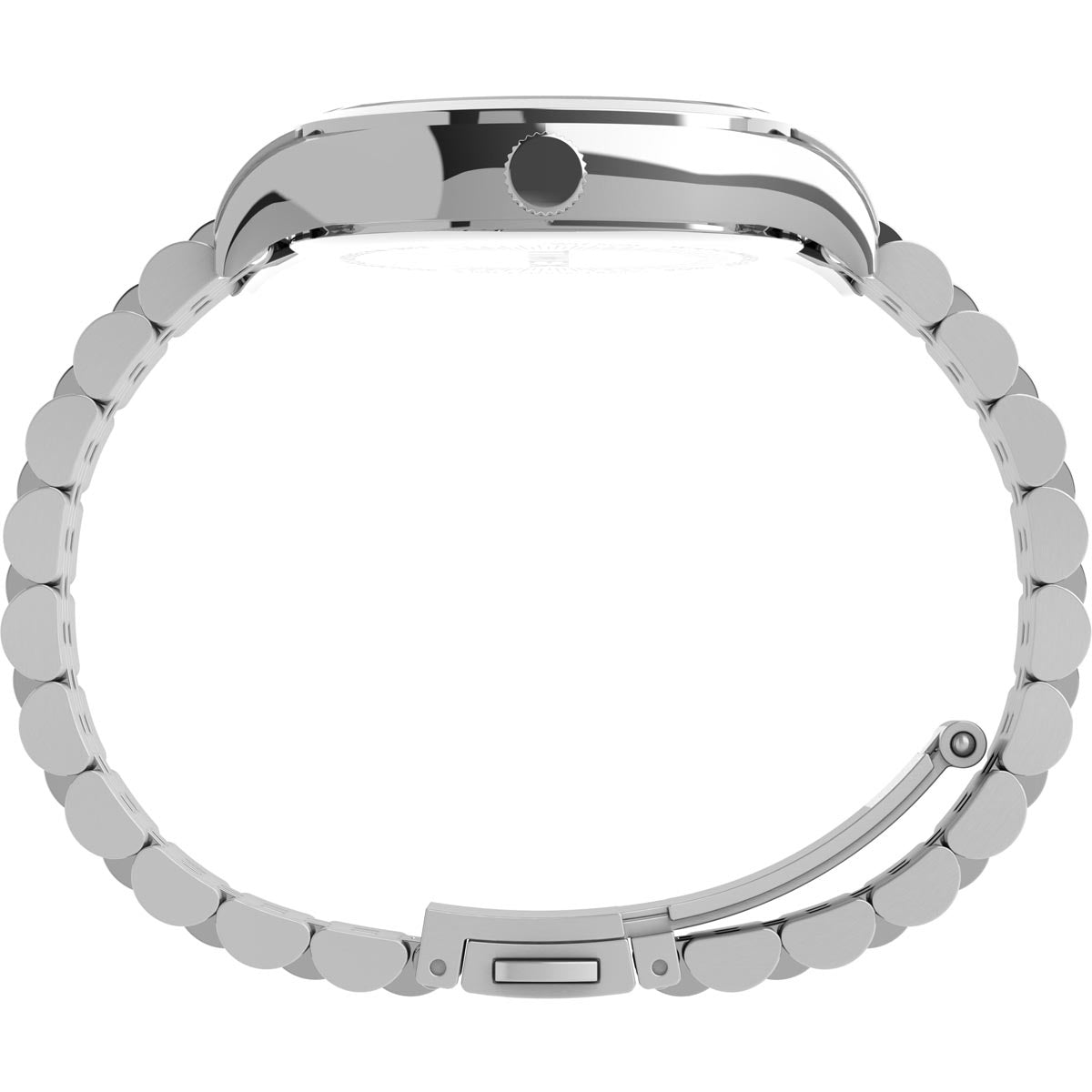Timex Heritage Collection Women's Quartz Analog Stainless Steel Dial Round Case Stainless-Steel Function Watch -TW2U23400UJ