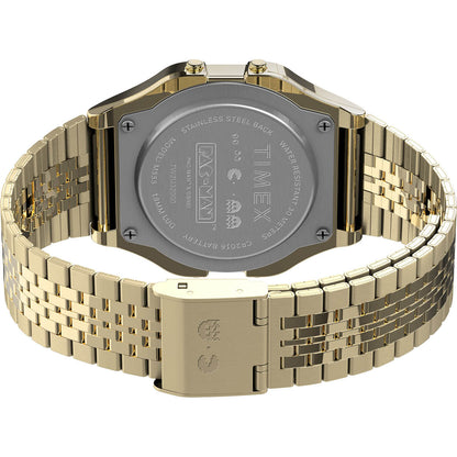 Timex Global Unisex Gold-Tone Dial Case Chronograph Function Watch -TW2U32000