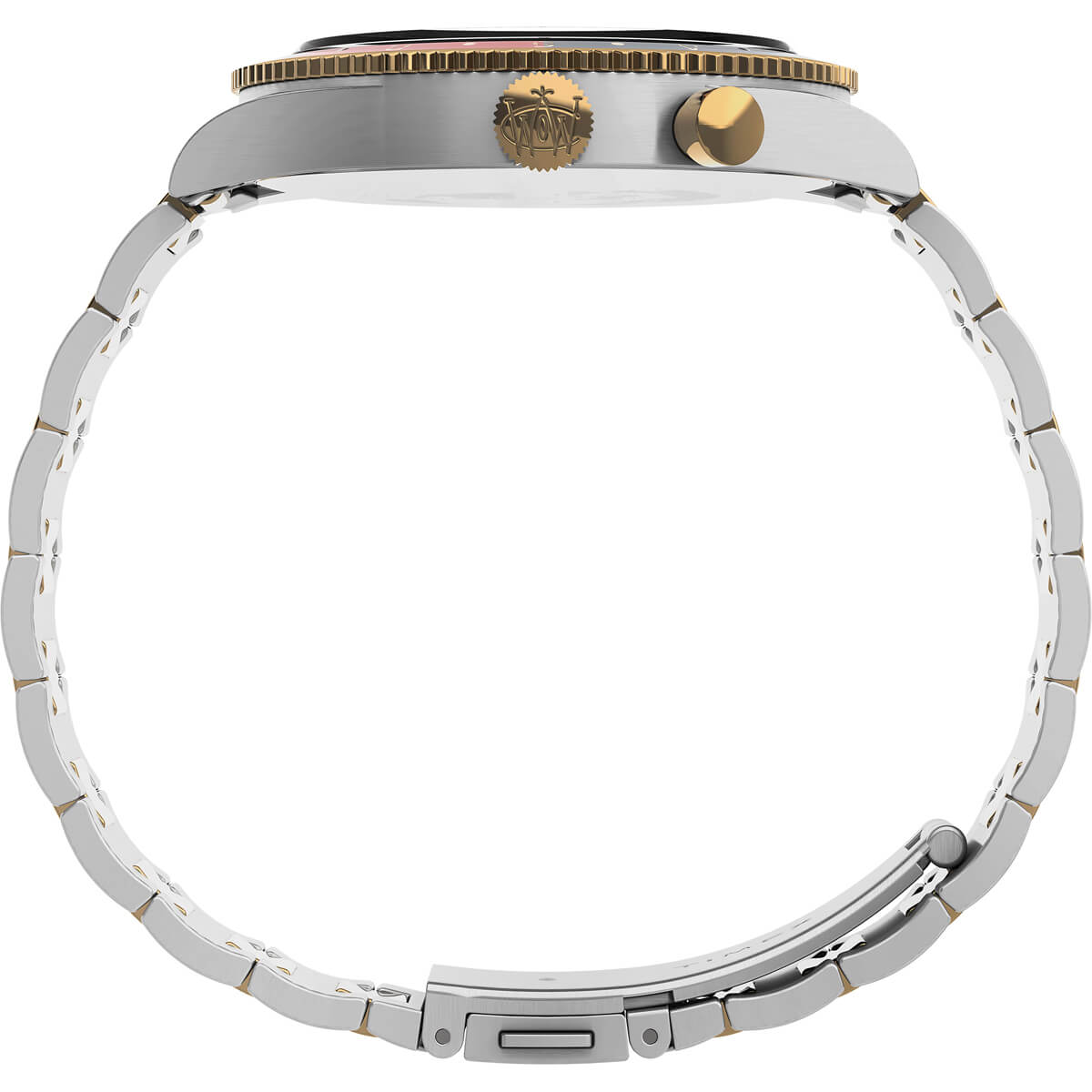 Waterbury Traditional GMT 39mm Stainless Steel Bracelet Watch