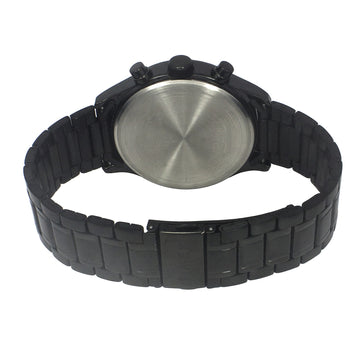 Timex Fashion Men's Black Dial Round Case Dual Time Function Watch -TWEG19809