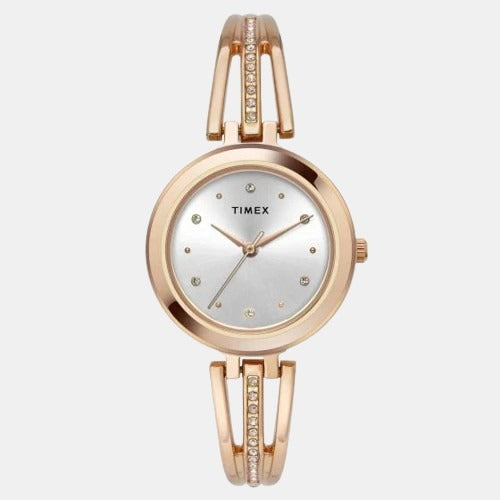 Classics Women Quartz Silver Dial Analog Stainless Steel Watch TWTL10309