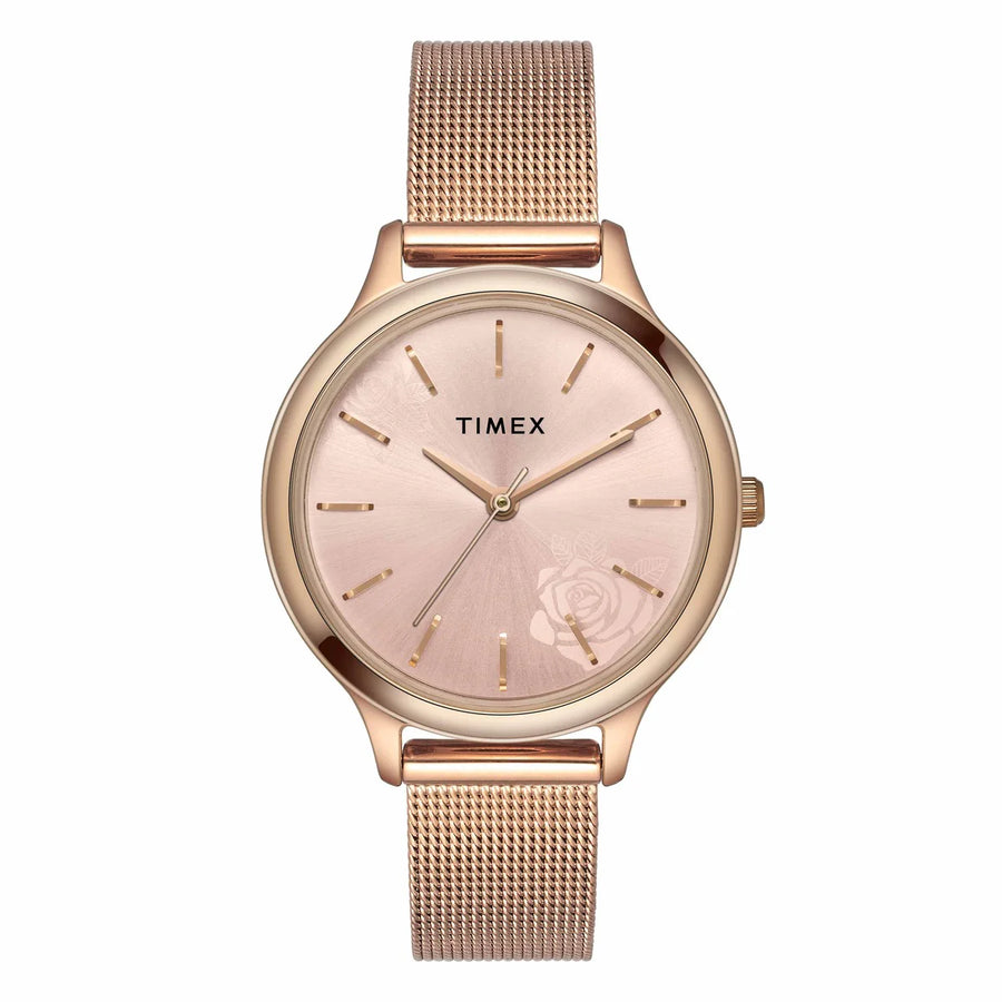 Timex Classics Collection Premium Quality Women's Analog Pink Dial Col ...