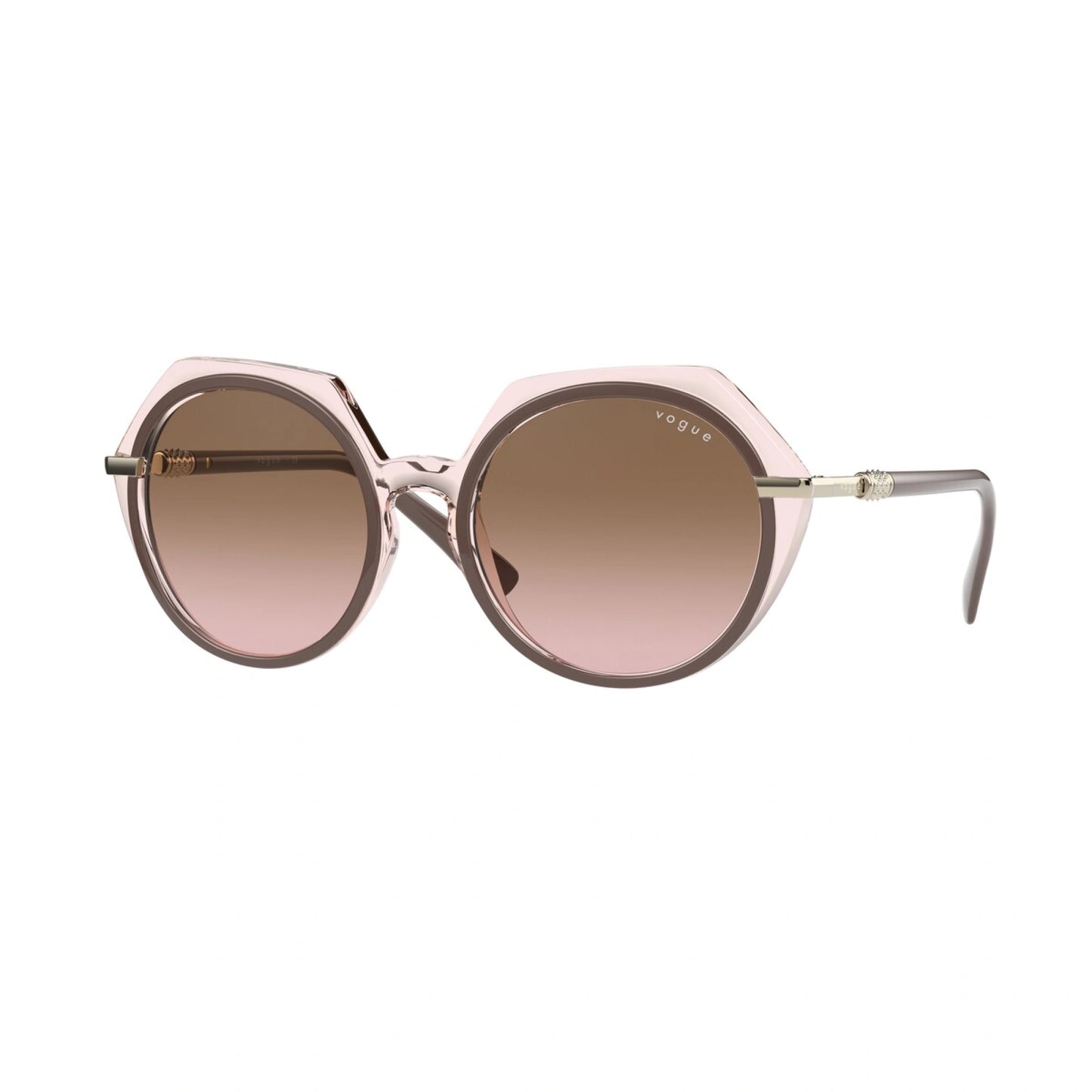 Vogue VO 5384SB - 293411 Top Brown/transparent Pink | Sunglasses Woman