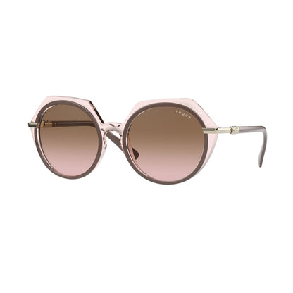 Vogue VO 5384SB - 293411 Top Brown/transparent Pink | Sunglasses Woman
